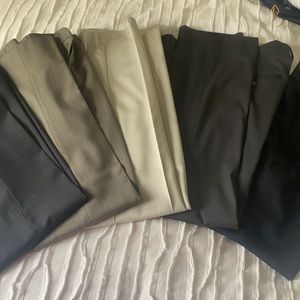 5 pairs of men’s dress pants